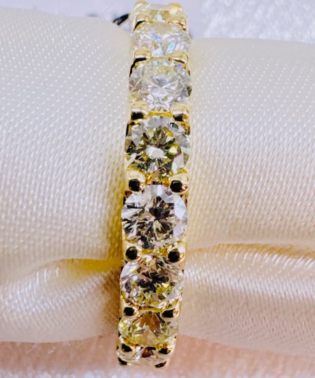 umeka様、れもん様、panda様、まゆの様、りりぃ様IJK8003 K18YG ダイヤモンド1.0ct リング
