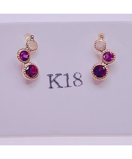 1431 K18YG ピアス
