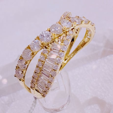 カトちゃん様 JJFT 30759 K18YG D1.00ct リング