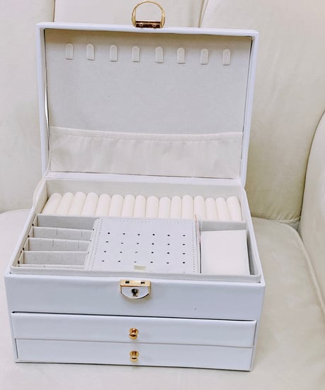同梱限定3667 ジュエリーボックス 白
