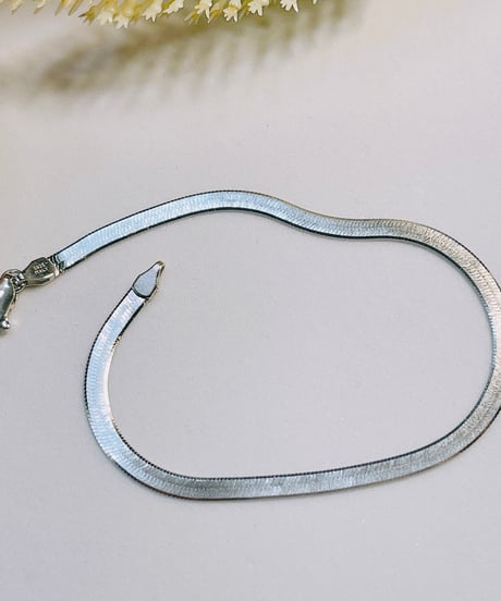 アイラ様 3662 イタリアンシルバーブレスレット 18cm