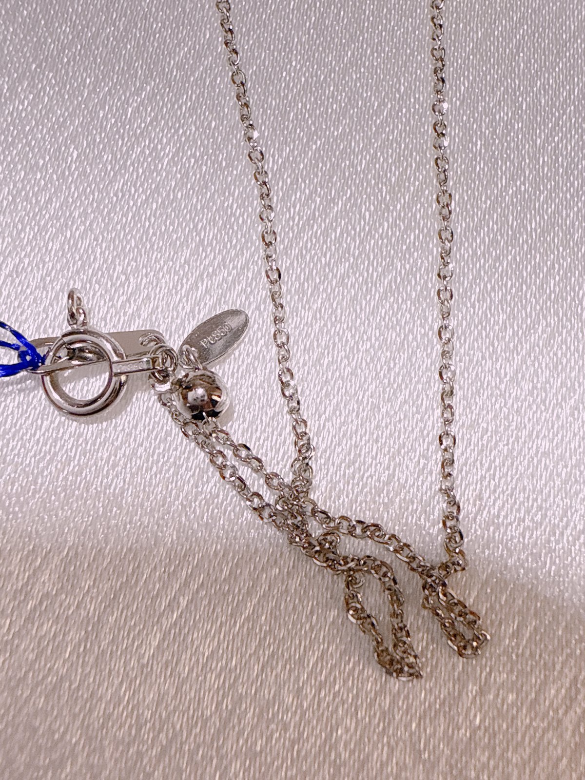 ネックレス K18PG ダイヤモンド ペンダントネックレス 0.30ct クロス