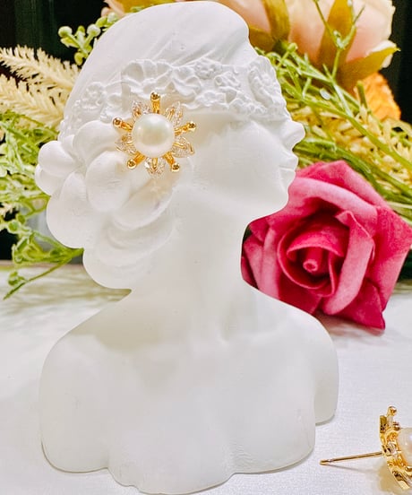 ご褒美 5850 淡水パールピアス