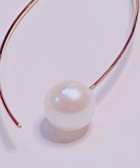 2176 アコヤ真珠 7ミリ ピアス