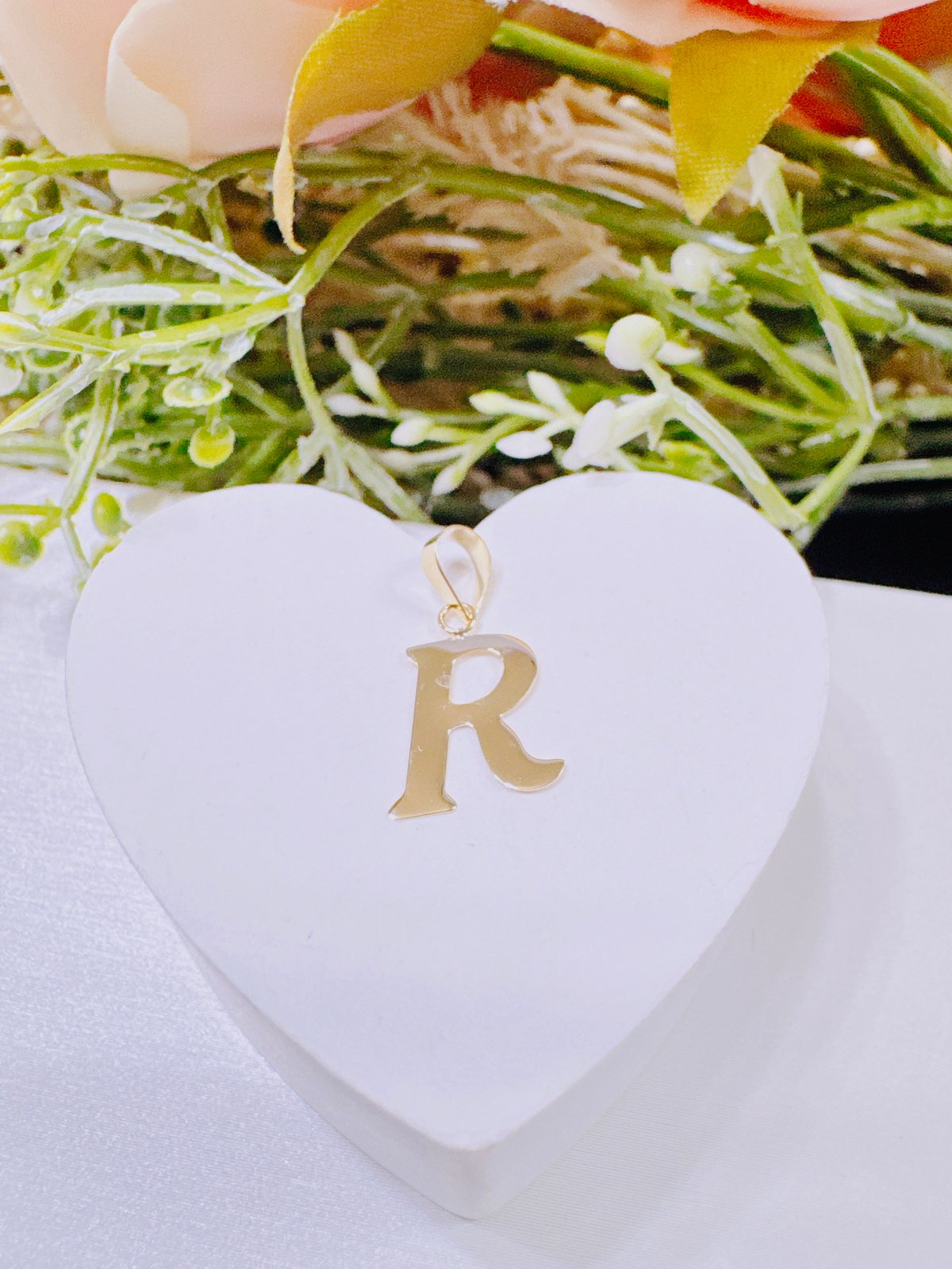 8151 K18YG イニシャルR ペンダントトップ | Naotto's shop by A