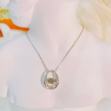 3850 Pt900 D0.05ct/D0.01ネックレス