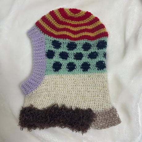 【手編み帽子】バラクラバ