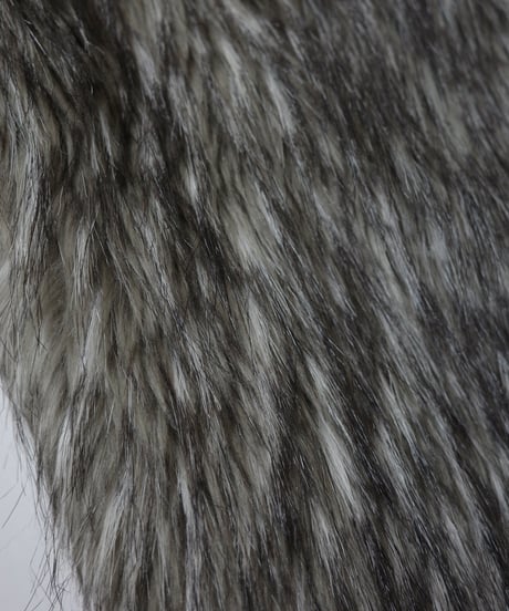 GLAMSIA poly faux fur vest
