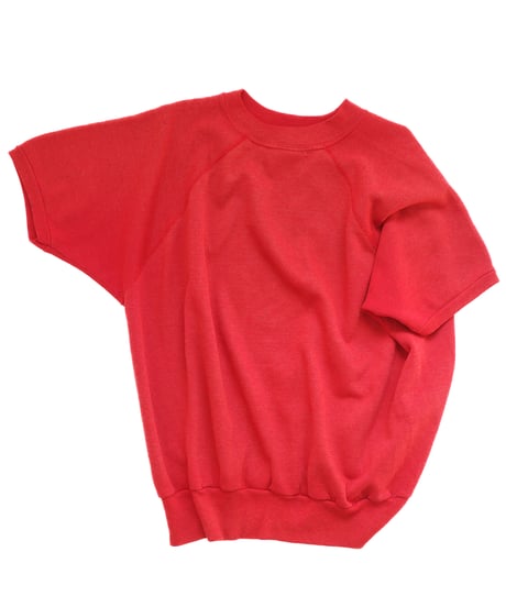 1970-80s raglan s/s plain sweat