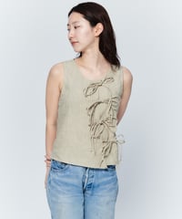 【ASTRA】Soffice Ribbon Top