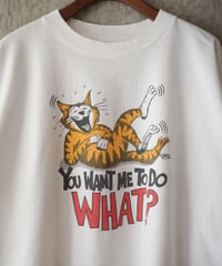 1980-90s ROFL cat humor t-shirt