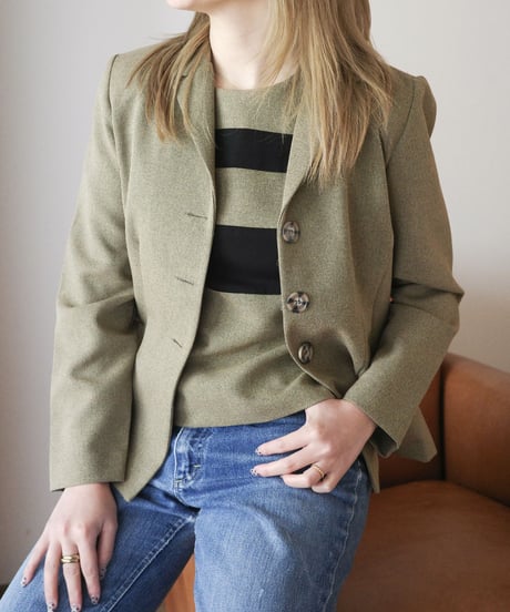 1990s DANNY&NICOLE vest and jacket combi