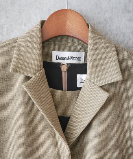 1990s DANNY&NICOLE vest and jacket combi