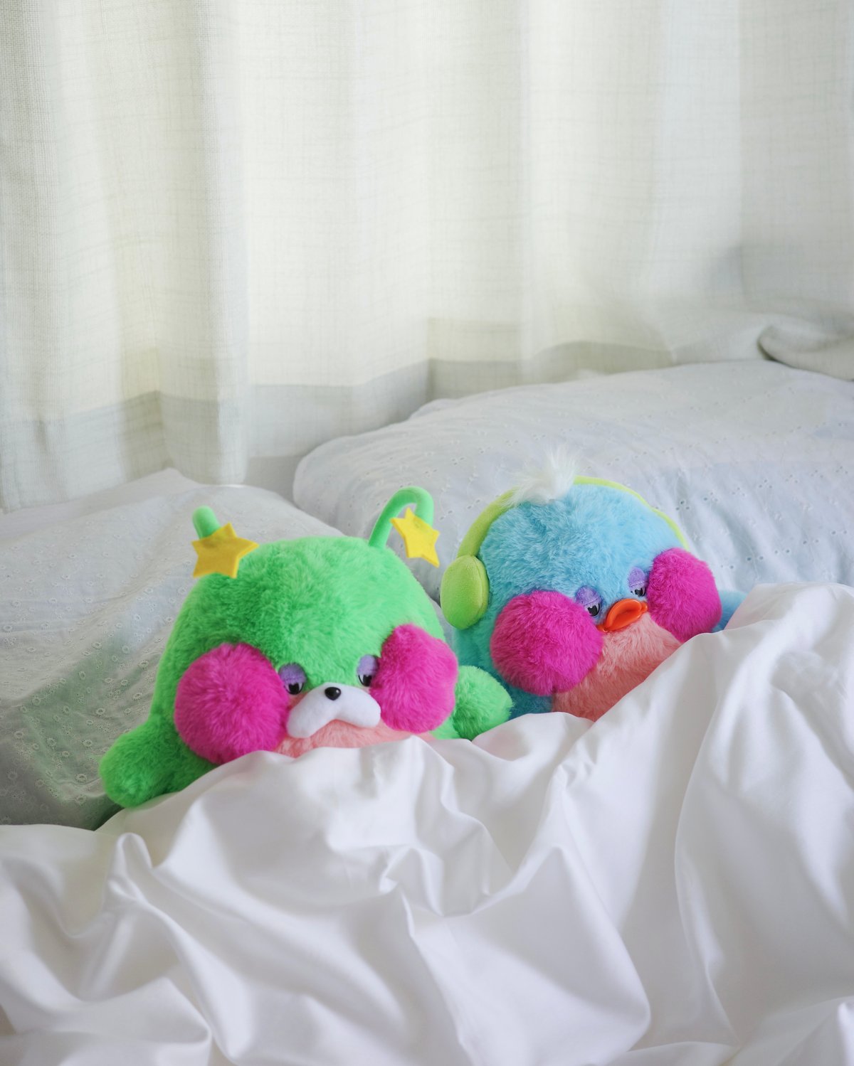 ぬいぐるみ Peridot Snoozle Plushie Love Plushie Love - PERIDOT WORM SNOOZLE | PIN NAP