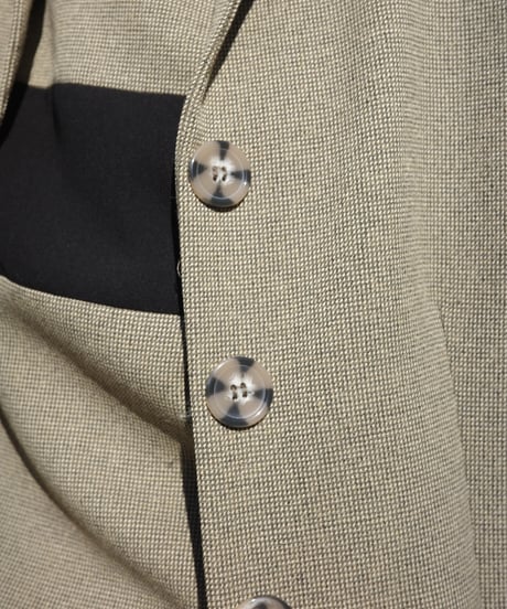 1990s DANNY&NICOLE vest and jacket combi