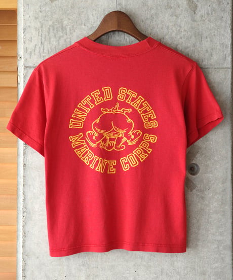 1980s USMC bulldog t-shirt made in usa
