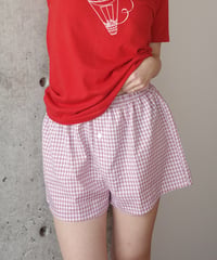 used unknown gingham boxer shorts