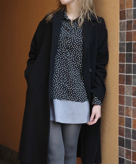 unknown used polka dots shirt