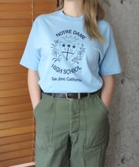 1980s NOTRE DAME HS t-shirt made in usa
