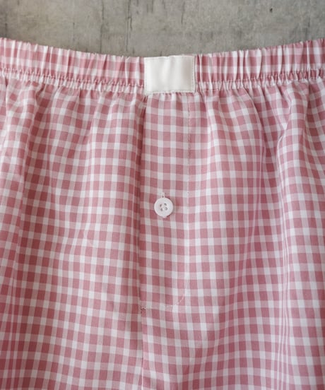 used unknown gingham boxer shorts