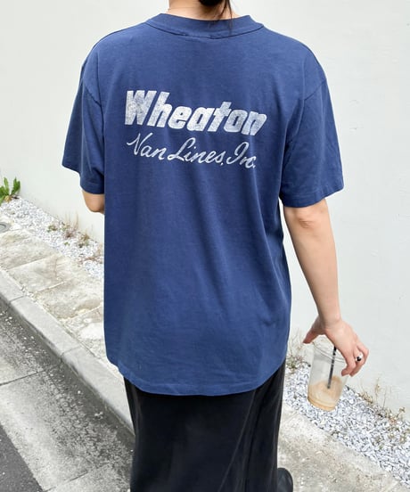 1980s Wheaton back printed t-shirt made  in usa