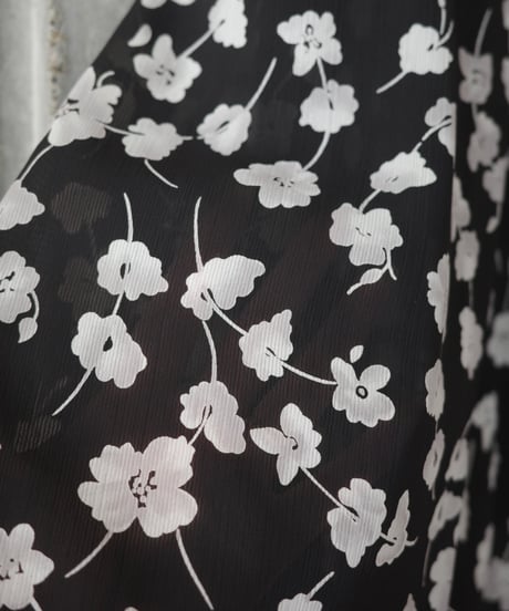 1990s BACK STAGE ditsy floral sleeveless top made in usa