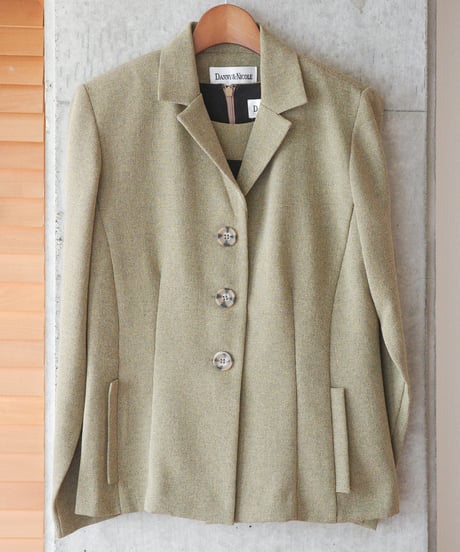 1990s DANNY&NICOLE vest and jacket combi