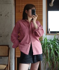 L.L. Bean CHAMOIS CLOTH pink shirt made in USA