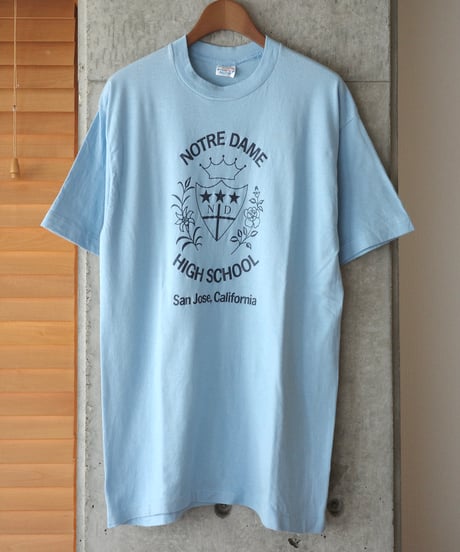 1980s NOTRE DAME HS t-shirt made in usa
