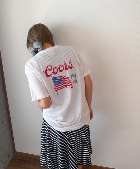 1986 Coors KIWANIS CLUB marathon t-shirt made in usa
