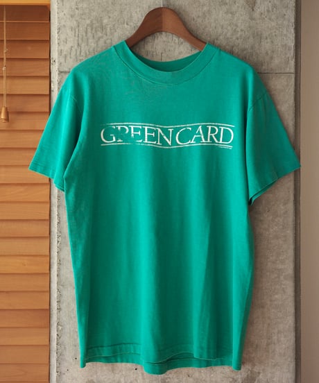 VTG I need a GREEN CARD t-shirt