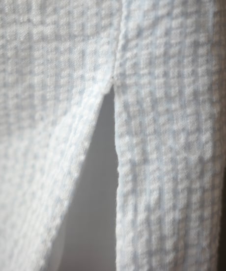 1990s LAUREN striped seersucker dress made in Hong Kong