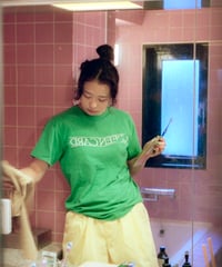 VTG I need a GREEN CARD t-shirt