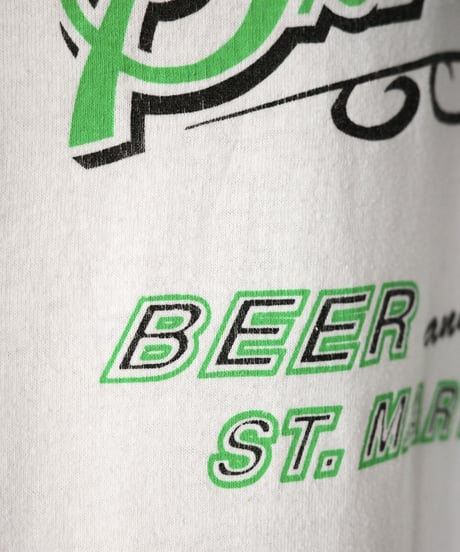 1990s Straub brewery t-shirt made in usa