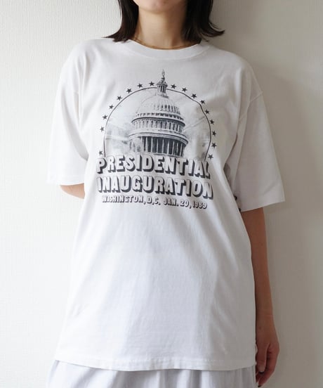 1989 George H W Bush inauguration t-shirt made in usa