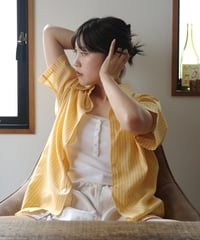Sears yellow stripe big shirt