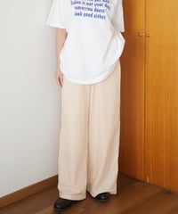 unknown stripe easy wide pants