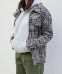 1990s David Paul houndstooth zip up jacket