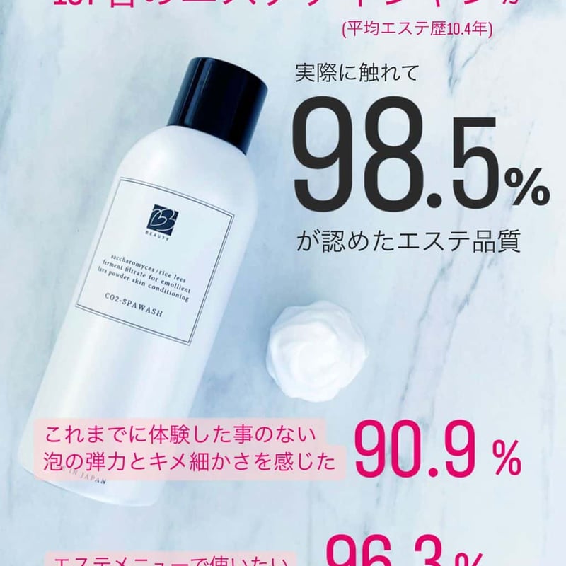 CO2スパウォッシュ Be Loved By.（ビーラブドバイ） | online shop
