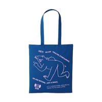 CEKAI O!K STORE&SPACE SHIRI-HEI　TOTEBAG / BLUE