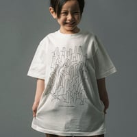 オオクボリュウ × GODZILLA THE ART by CEKAI KIDS T-SHIRTS NATURAL