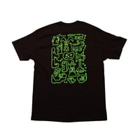 CEKAI O!K STORE&SPACE + ZOSEN BANDIDO  T-SHIRTS / BLACK