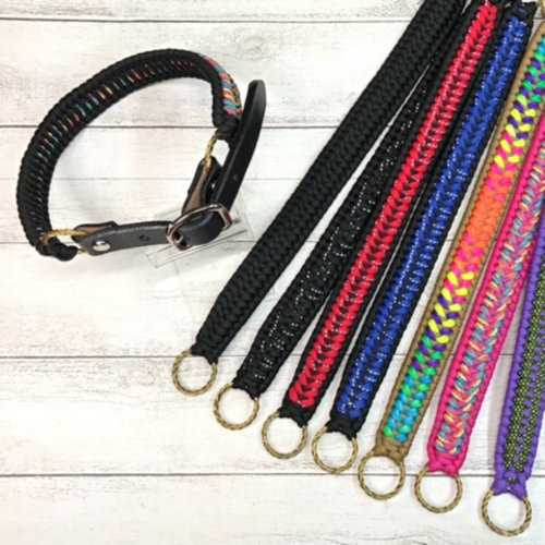 パラコード❥首輪❥ブルー  　№009 パラコード】首輪用パーツ | Sigma