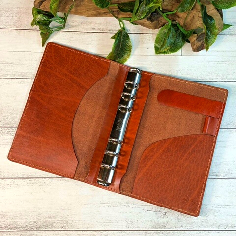 ミニ6 ルガトショルダー システム手帳　牛革　本革　レザー　M6 手帳カバー M6本革システム手帳 ミニ6 ルガトショルダー システム手帳 牛革 本革