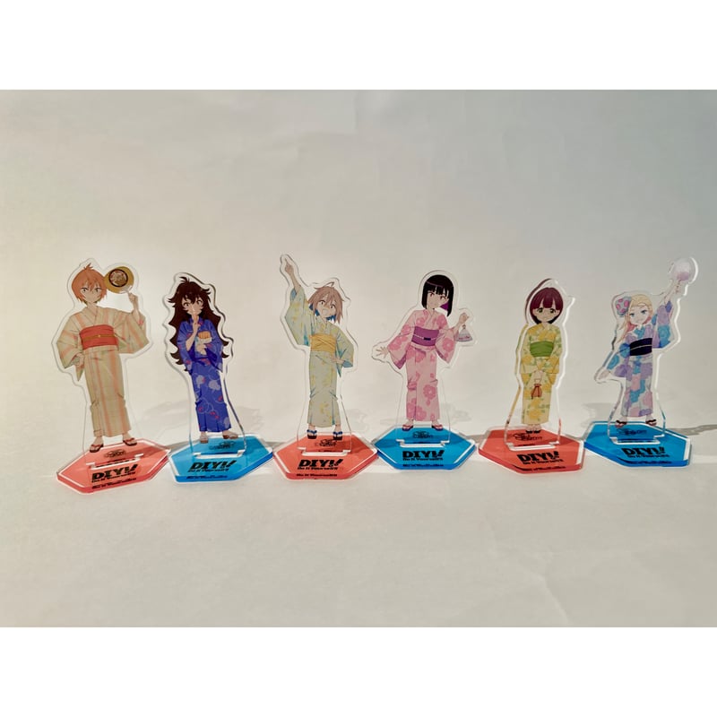 聖地×DIY‼︎アニメ コラボアクリルスタンド（イベント第4期