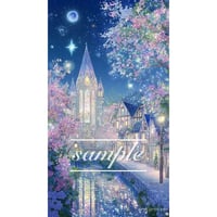 【ここではないどこかへ行きたかったあなたへ】スマホ壁紙アート３種セット