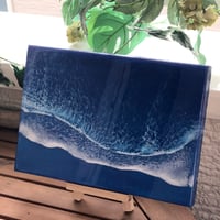 レジンアート P302 海の波が宿る美しいオーシャンアート作品をご紹介