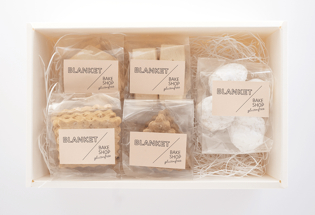 焼き菓子ギフトBOX / S サイズ＜クッキー5種類詰め合わせ＞ | BLANKET