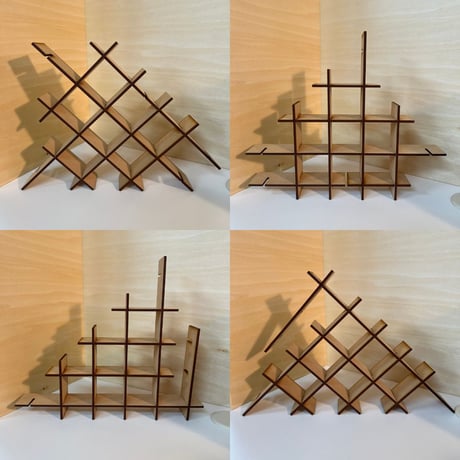 【受注生産品】フレキシブルグリッドシェルフ