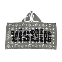【Good vibes CIRCUIT ll' TURBO】Hoodie Towel